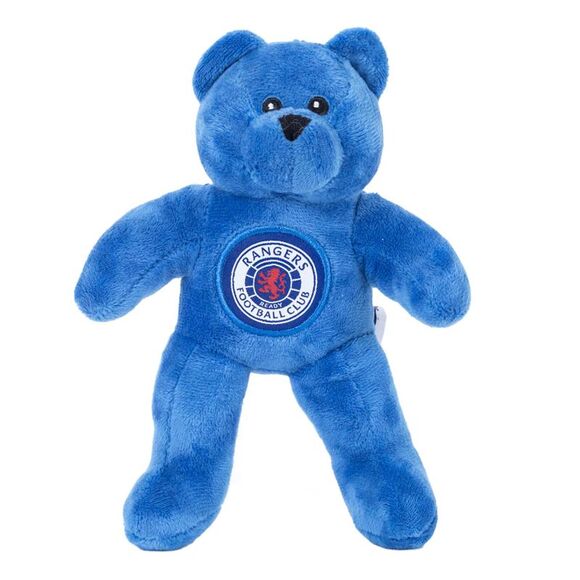 Rangers FC Mini Crest Teddy Bear / Royal Blue/White/Red - Picture 1 of 2